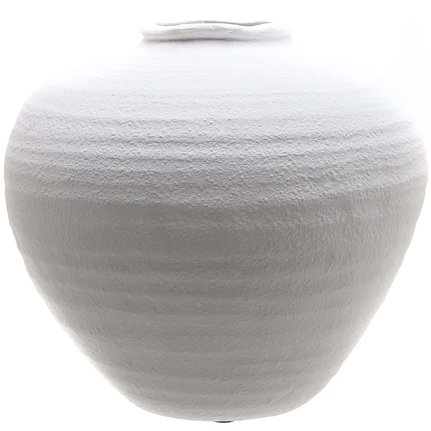 Seren Ceramic Vase — Matt white · Ceramic