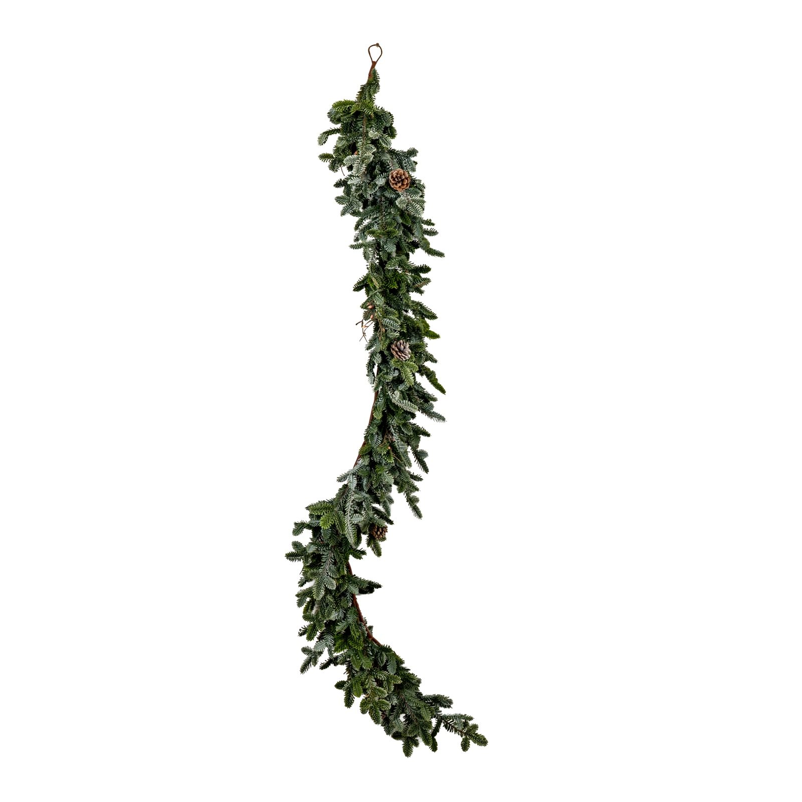 Winter Woodland Garland — Evergreen tones · 1.8 metres